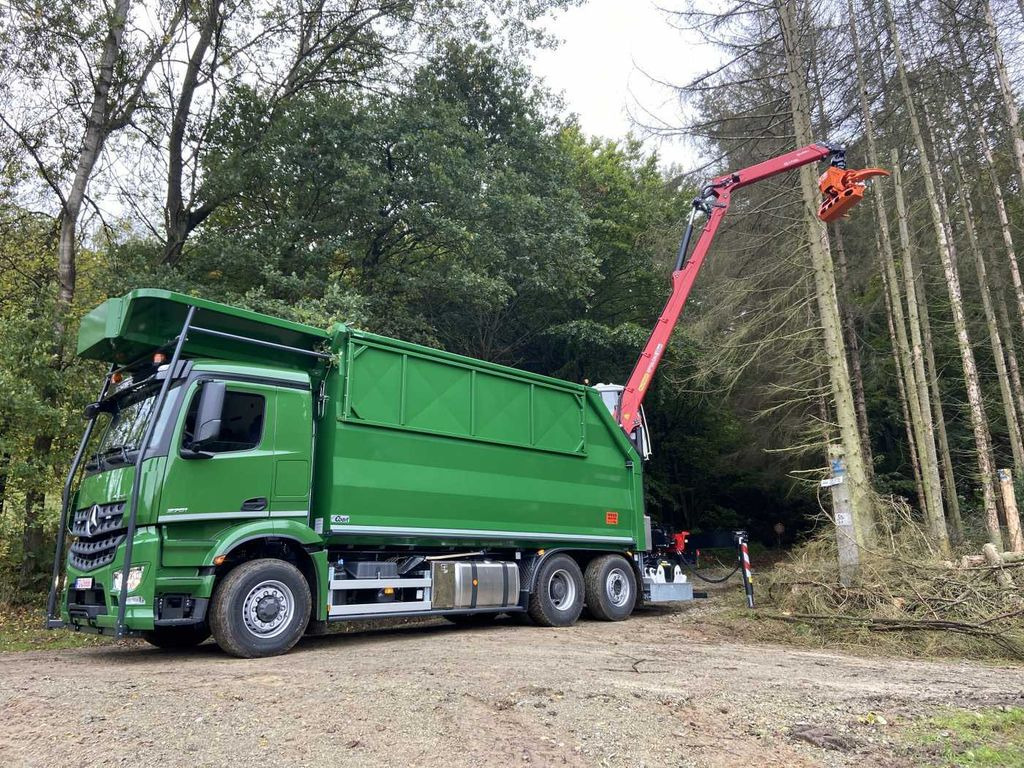 Mercedes-Benz Arocs 2751L HAD + Q170L (11,5m!) -EBERT-Fäll-LKW - Timber truck, Crane truck: picture 2 Mercedes-Benz Arocs 2751L HAD + Q170L (11,5m!) -EBERT-Fäll-LKW - Timber truck, Crane truck: picture 2