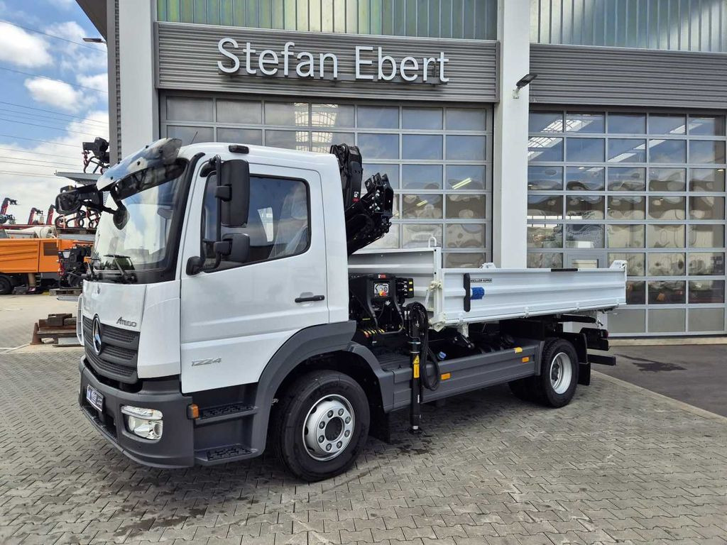 Mercedes-Benz Atego 1224 KK Kipper+Kran+Funk+Greifersteuerung - Tipper, Crane truck: picture 2 Mercedes-Benz Atego 1224 KK Kipper+Kran+Funk+Greifersteuerung - Tipper, Crane truck: picture 2