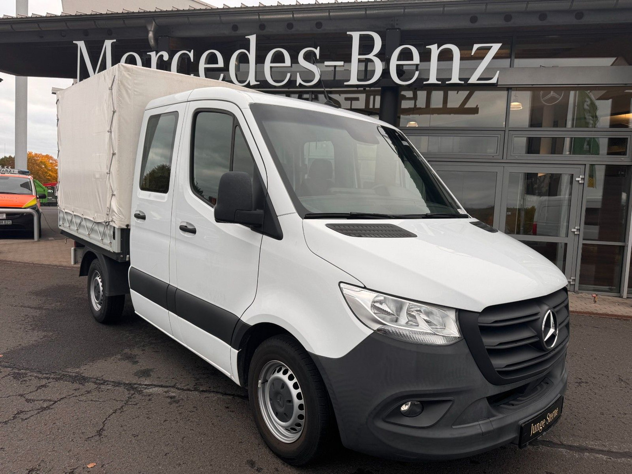 Mercedes-Benz Sprinter 215 CDI DoKa 9G Klima AHK SHZ - Curtain side van, Combi van: picture 1 Mercedes-Benz Sprinter 215 CDI DoKa 9G Klima AHK SHZ - Curtain side van, Combi van: picture 1