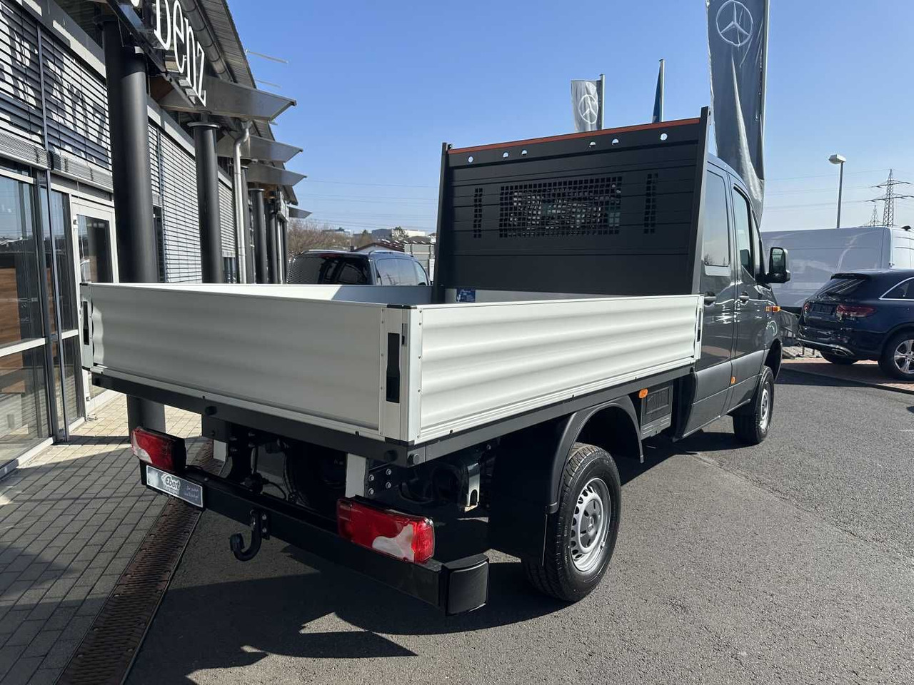 Mercedes-Benz Sprinter 319 CDI DoKa 3665 4x4 Klima AHK LED - Flatbed van, Combi van: picture 4 Mercedes-Benz Sprinter 319 CDI DoKa 3665 4x4 Klima AHK LED - Flatbed van, Combi van: picture 4