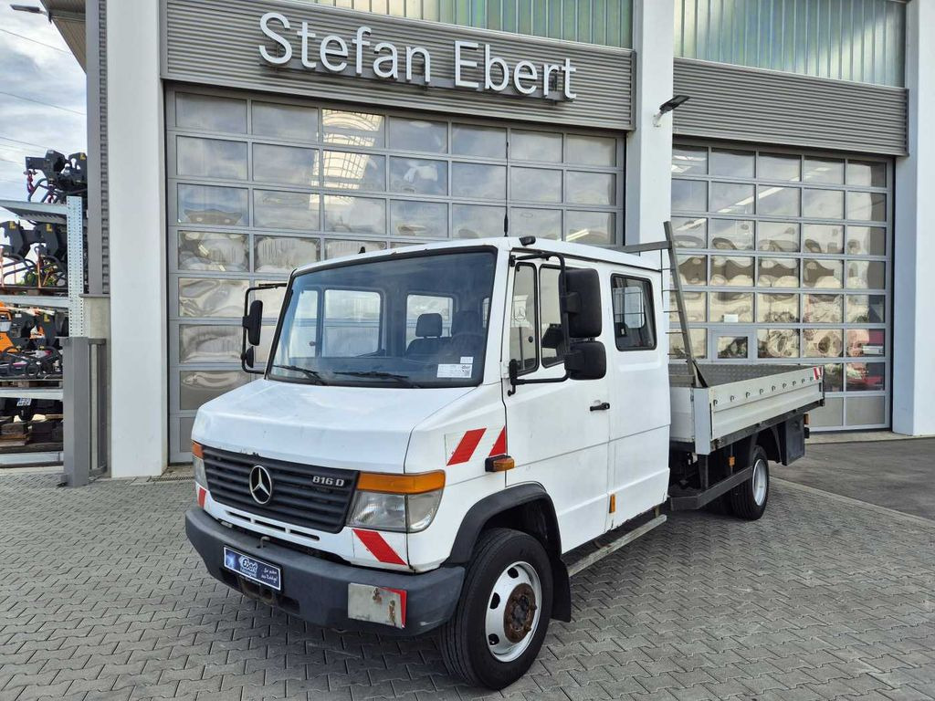 Mercedes-Benz Vario 816 DK DoKa 4x2 Pritsche 2x AHK - Flatbed van, Combi van: picture 1 Mercedes-Benz Vario 816 DK DoKa 4x2 Pritsche 2x AHK - Flatbed van, Combi van: picture 1