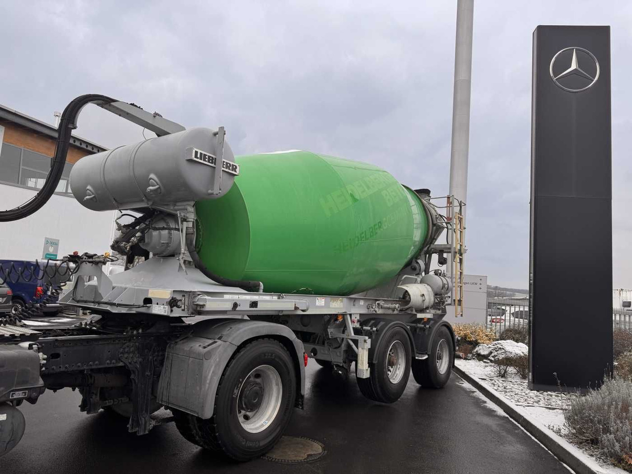 Müller-Mitteltal SF32BM/BT Liebherr HTM1004 10m³ BPW Liftachse - Concrete mixer semi-trailer: picture 2 Müller-Mitteltal SF32BM/BT Liebherr HTM1004 10m³ BPW Liftachse - Concrete mixer semi-trailer: picture 2