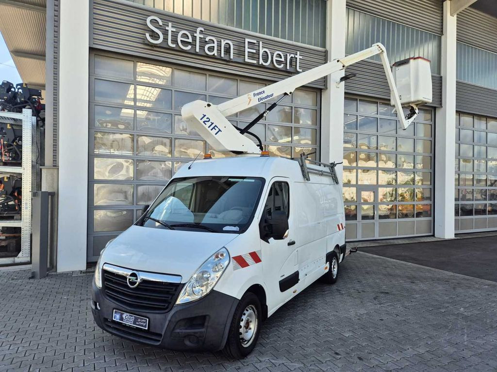 Opel Movano 2.3 CDTI / France Elevateur 121FT, 12m - Truck mounted aerial platform, Van: picture 1 Opel Movano 2.3 CDTI / France Elevateur 121FT, 12m - Truck mounted aerial platform, Van: picture 1