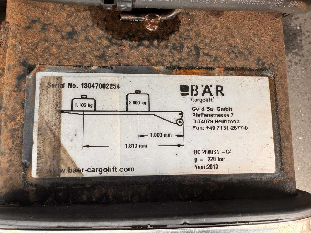 Refrigerator trailer Rohr RZK/18 IV Carrier LBW 2.000kg Durchlade: picture 12
