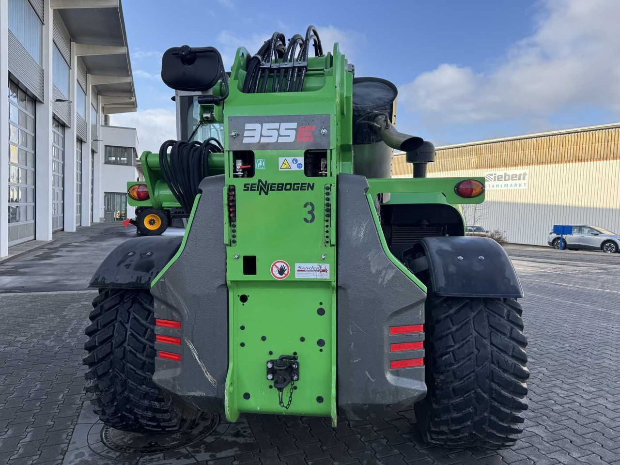 Sennebogen 355 E / Greifschaufel / nur 998h! - Wheel loader: picture 3 Sennebogen 355 E / Greifschaufel / nur 998h! - Wheel loader: picture 3