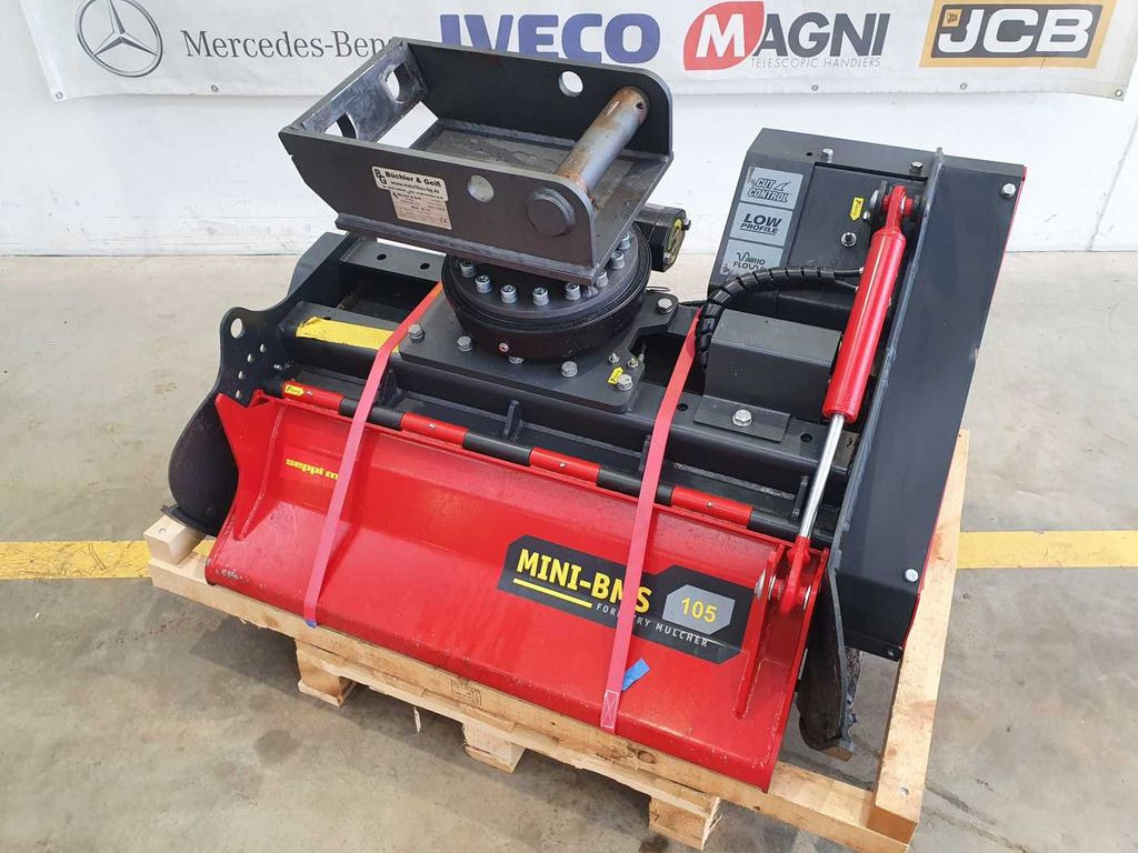 Seppi M. MINI-BMS 105 Mulcher / DEMO / Drehmotor - Forestry mulcher: picture 2 Seppi M. MINI-BMS 105 Mulcher / DEMO / Drehmotor - Forestry mulcher: picture 2