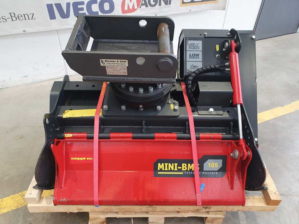 Seppi M. MINI-BMS 105 Mulcher / DEMO / Drehmotor - Forestry mulcher: picture 3 Seppi M. MINI-BMS 105 Mulcher / DEMO / Drehmotor - Forestry mulcher: picture 3