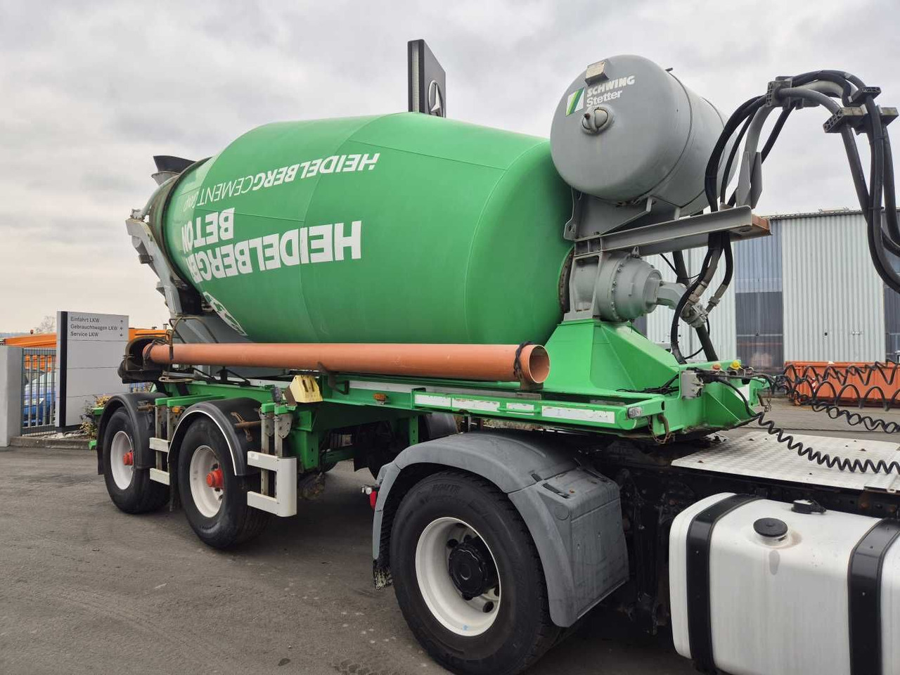 Stetter FHAC 890 71/320.AC2 Betonmischer 10m³ - Concrete mixer semi-trailer: picture 5 Stetter FHAC 890 71/320.AC2 Betonmischer 10m³ - Concrete mixer semi-trailer: picture 5