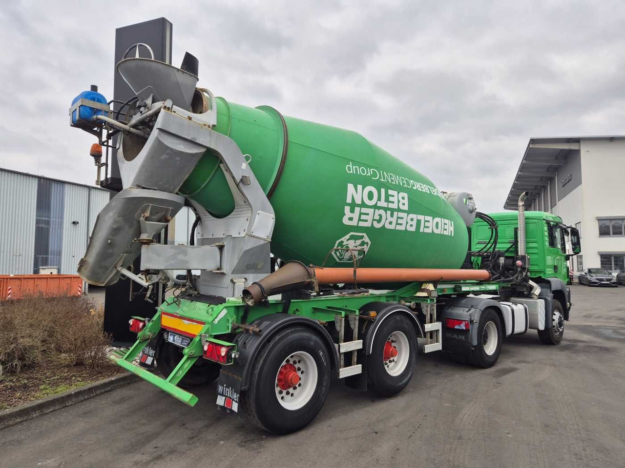 Stetter FHAC 890 71/320.AC2 Betonmischer 10m³ - Concrete mixer semi-trailer: picture 1 Stetter FHAC 890 71/320.AC2 Betonmischer 10m³ - Concrete mixer semi-trailer: picture 1