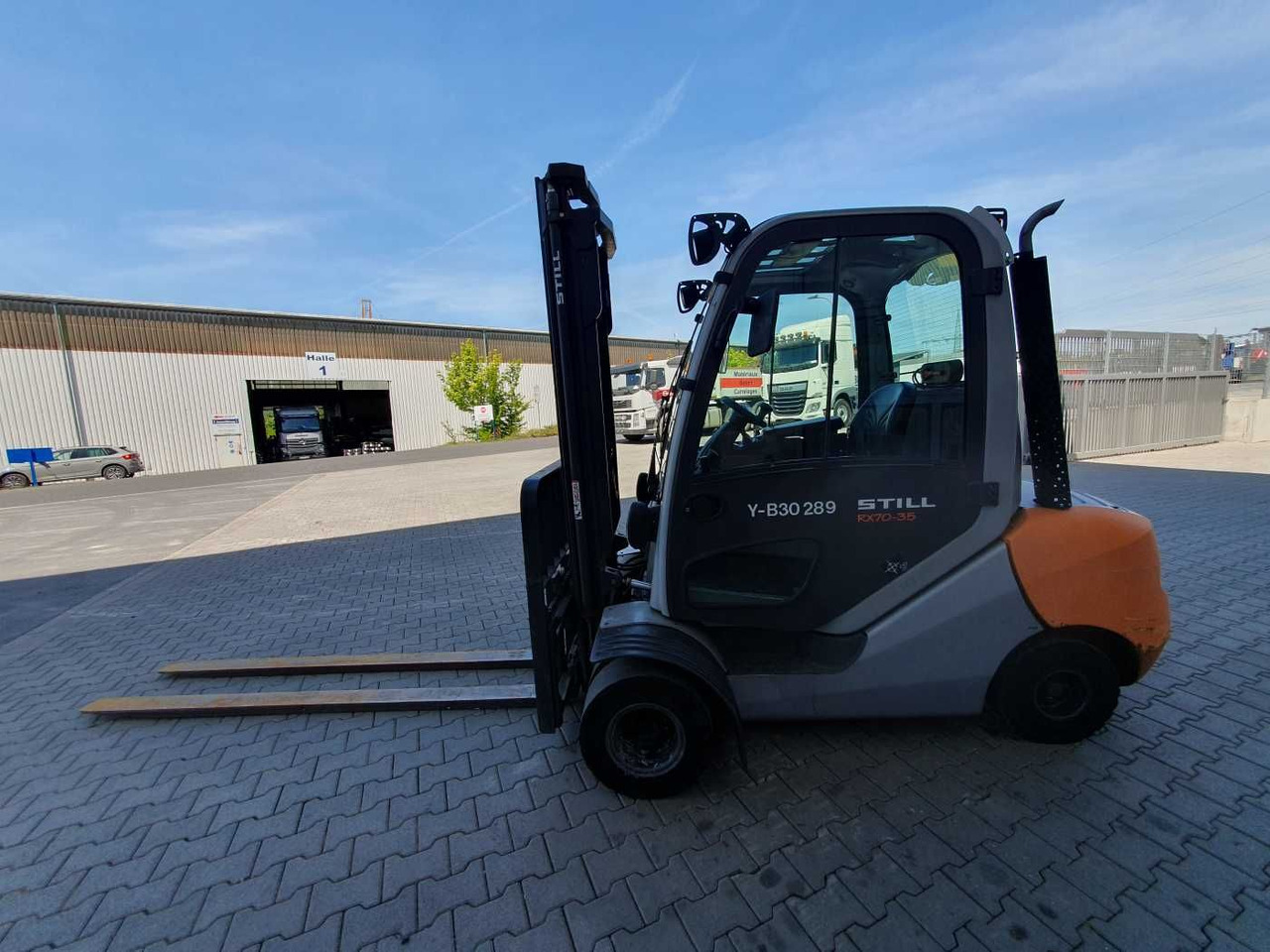 Still RX70-35 / Duplex: 3.50m! / 9.214h / SS - Diesel forklift: picture 5 Still RX70-35 / Duplex: 3.50m! / 9.214h / SS - Diesel forklift: picture 5