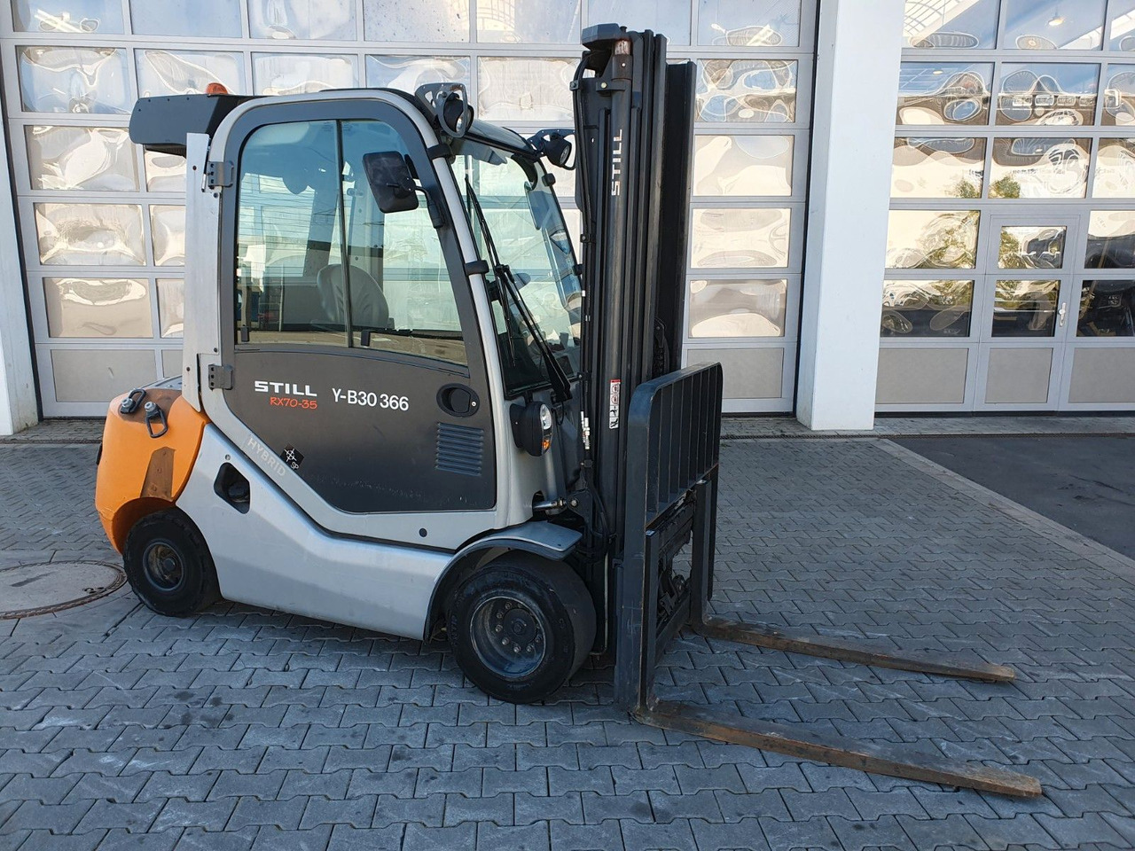 Still RX70-35 / Triplex: 4.80m / nur 2.876h! / Klima - Diesel forklift: picture 2 Still RX70-35 / Triplex: 4.80m / nur 2.876h! / Klima - Diesel forklift: picture 2
