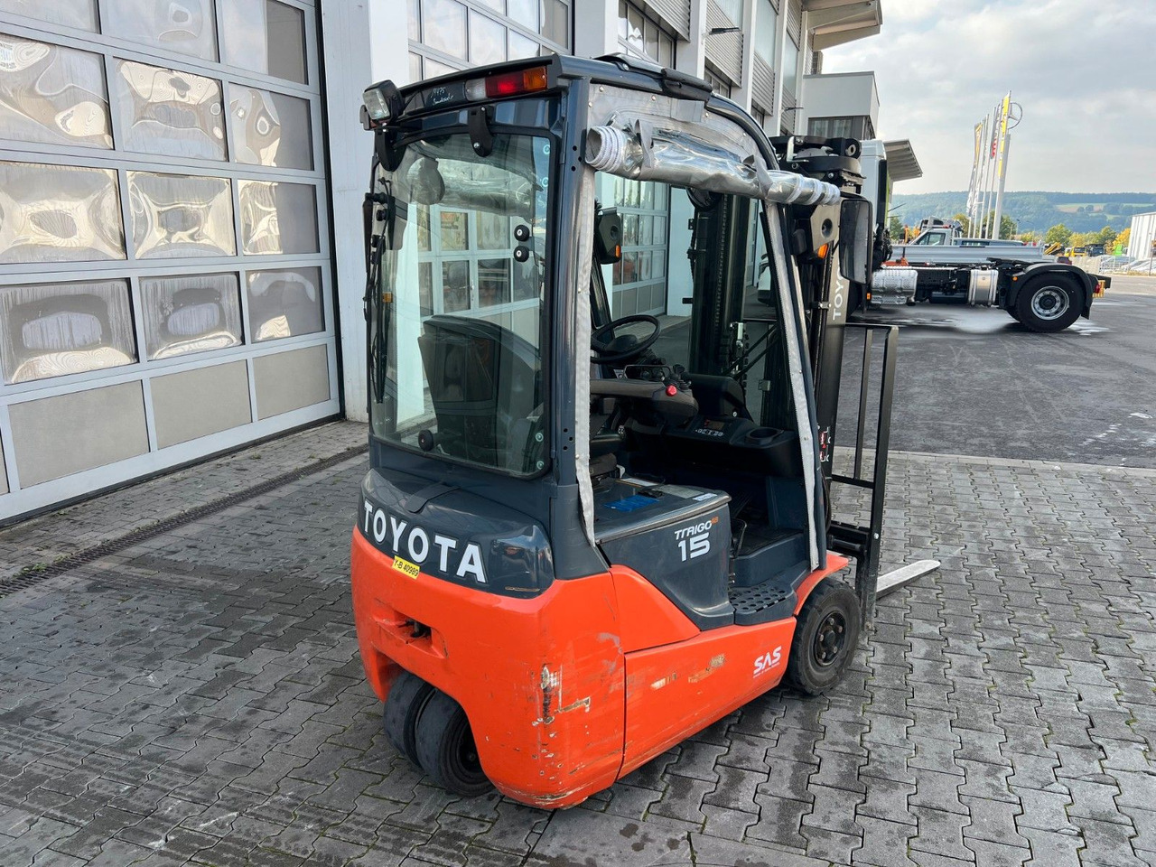 Toyota 8FBET15 / Triplex: 4.30m / nur 1.187h! / SS - Electric forklift: picture 4 Toyota 8FBET15 / Triplex: 4.30m / nur 1.187h! / SS - Electric forklift: picture 4