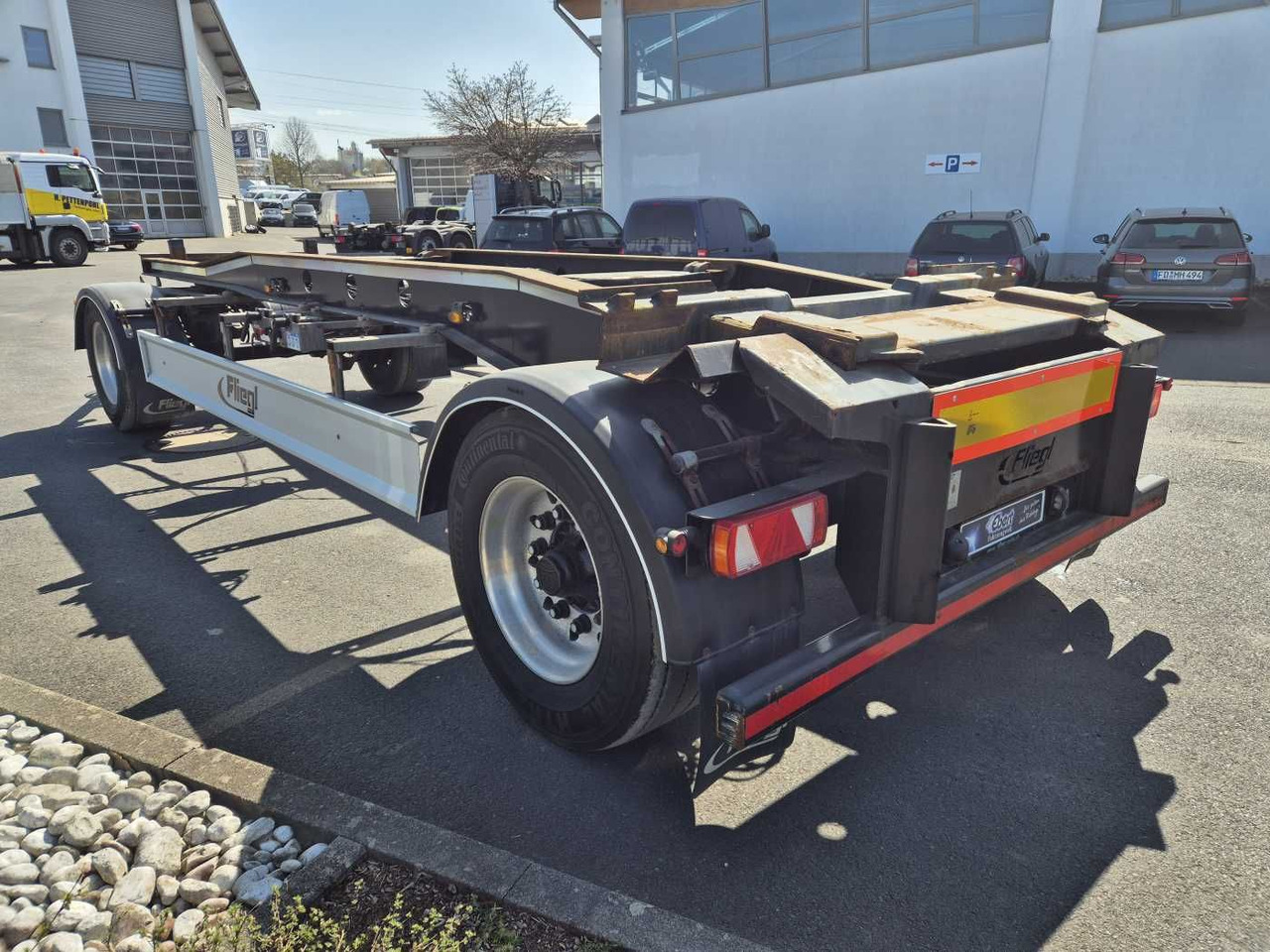 Fliegl ZPS180 Abroll-Container Tropper Pellet-Silo 22m³ Fliegl ZPS180 Abroll-Container Tropper Pellet-Silo 22m³ - Trailer: picture 3 Fliegl ZPS180 Abroll-Container Tropper Pellet-Silo 22m³ Fliegl ZPS180 Abroll-Container Tropper Pellet-Silo 22m³ - Trailer: picture 3