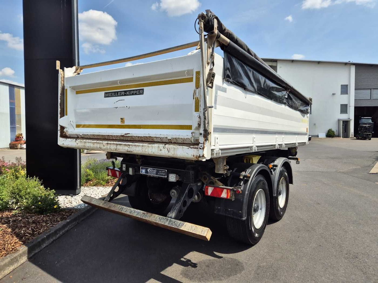 Meiller MZDA D 316 BPW Liftachse 50er Öse Plane - Trailer: picture 2 Meiller MZDA D 316 BPW Liftachse 50er Öse Plane - Trailer: picture 2