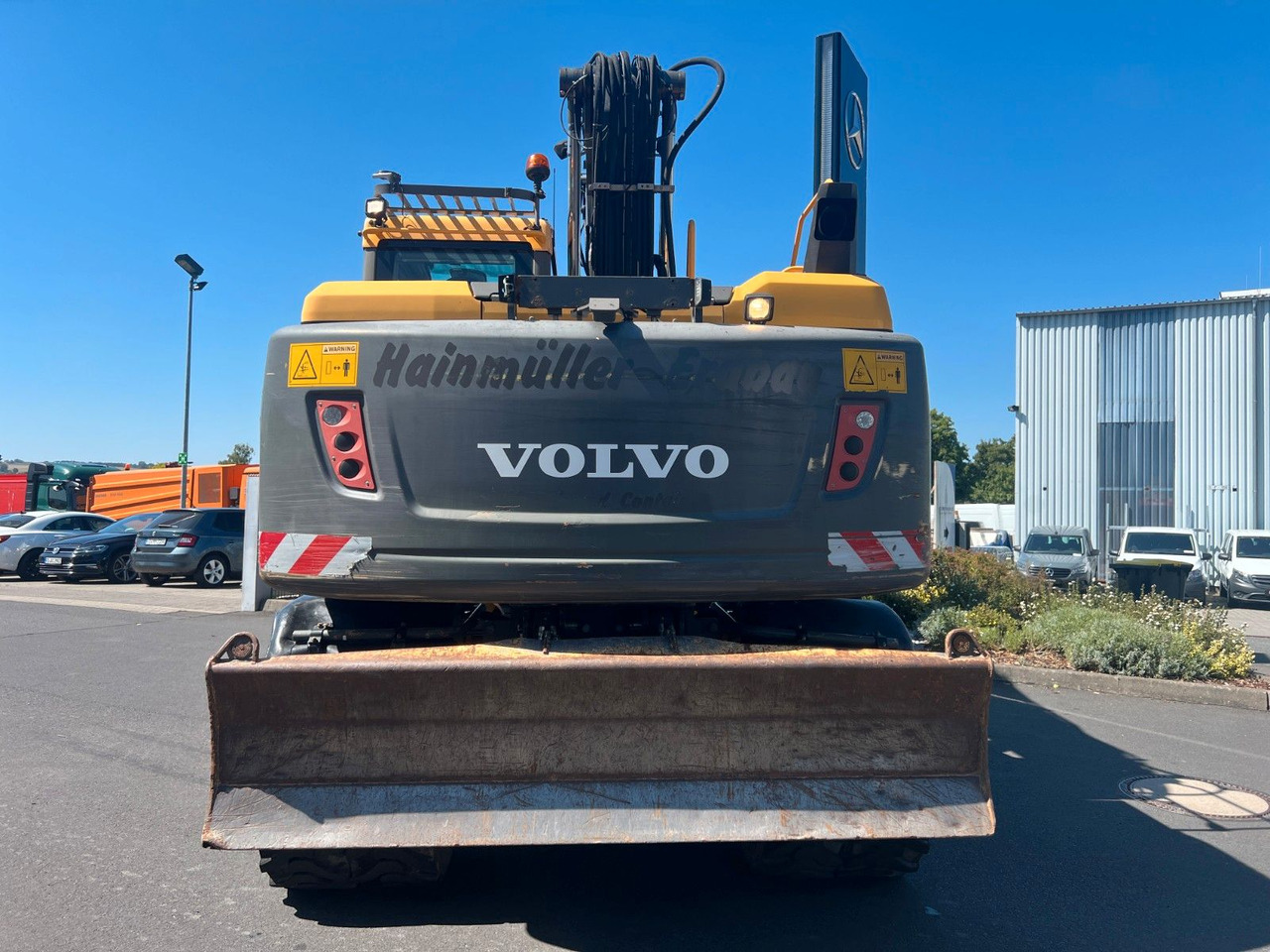 Volvo EW160D / 2014 / 1xTieflöffel / Forstschutzgitter - Wheel excavator: picture 5 Volvo EW160D / 2014 / 1xTieflöffel / Forstschutzgitter - Wheel excavator: picture 5