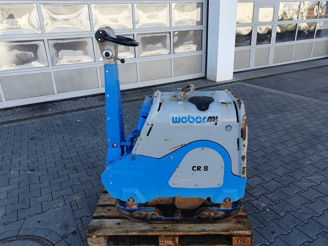 Weber CR 8 Hatz-Diesel 601kg Rüttelplatte 117 h - Vibratory plate: picture 2 Weber CR 8 Hatz-Diesel 601kg Rüttelplatte 117 h - Vibratory plate: picture 2