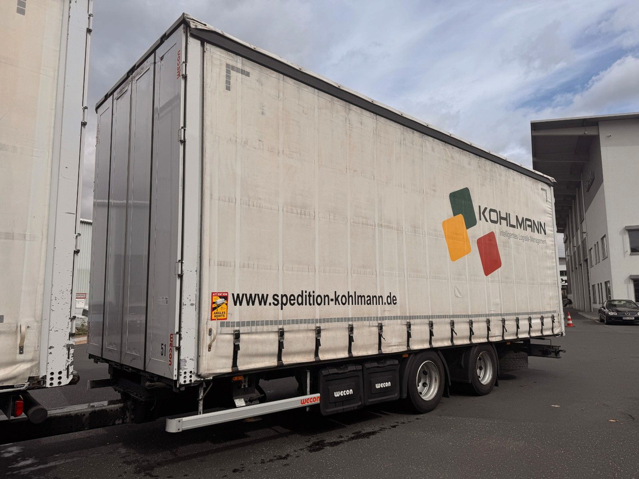 Wecon APZ 218 - Curtainsider trailer: picture 3 Wecon APZ 218 - Curtainsider trailer: picture 3