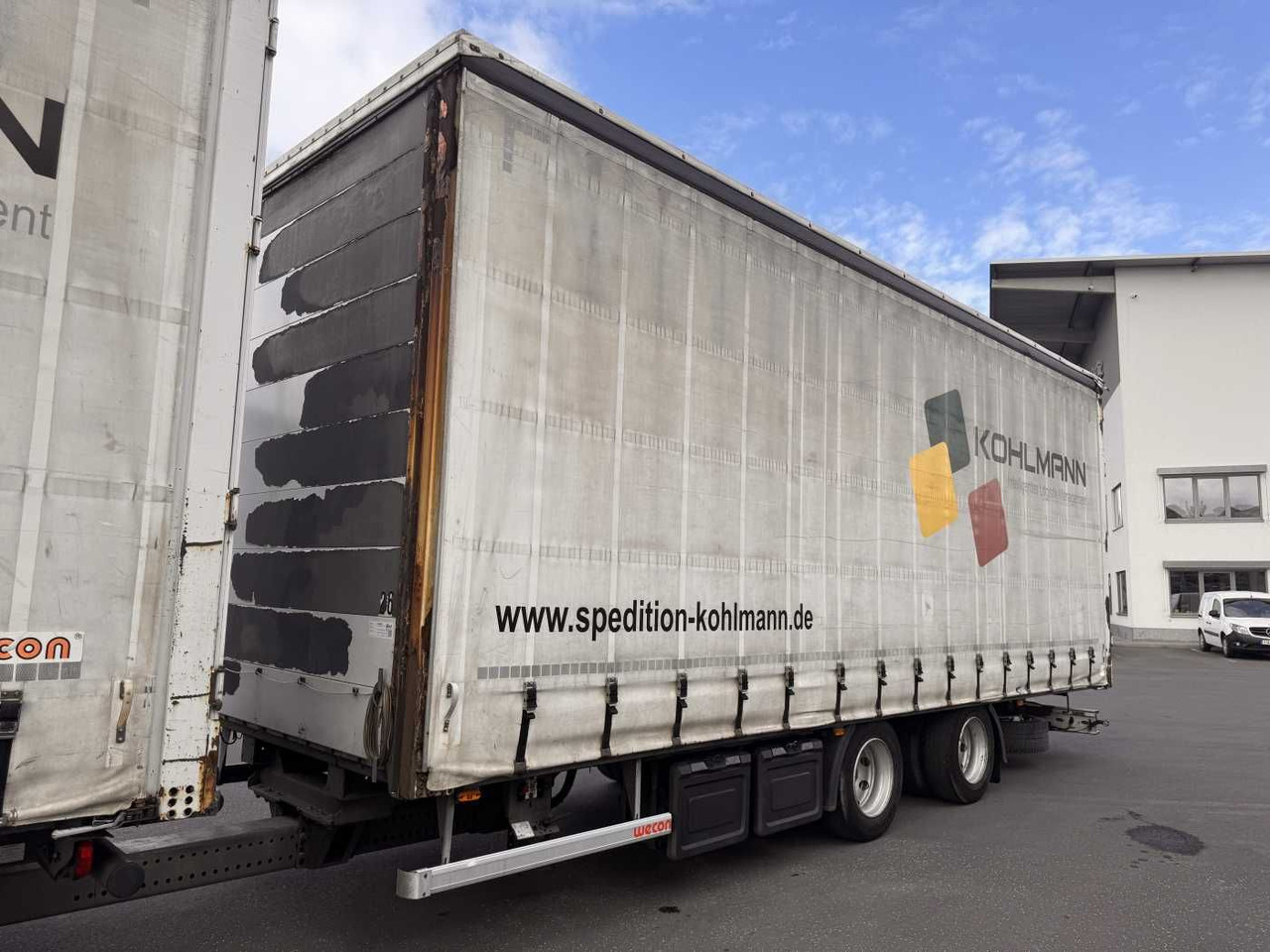 Wecon APZ218 Schiebeverdeck Schiebeplane BPW - Curtainsider trailer: picture 1 Wecon APZ218 Schiebeverdeck Schiebeplane BPW - Curtainsider trailer: picture 1