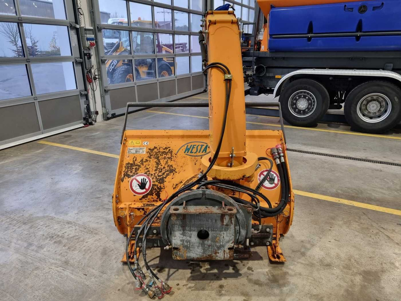 Westa 650/1500 Schneefräse Bj. 2006 - Snow blower: picture 4 Westa 650/1500 Schneefräse Bj. 2006 - Snow blower: picture 4