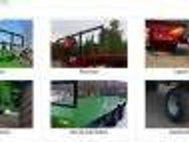 Dinapolis przyczepa do transportu bel RPT-8000, 14t - Farm platform trailer: picture 1 Dinapolis przyczepa do transportu bel RPT-8000, 14t - Farm platform trailer: picture 1