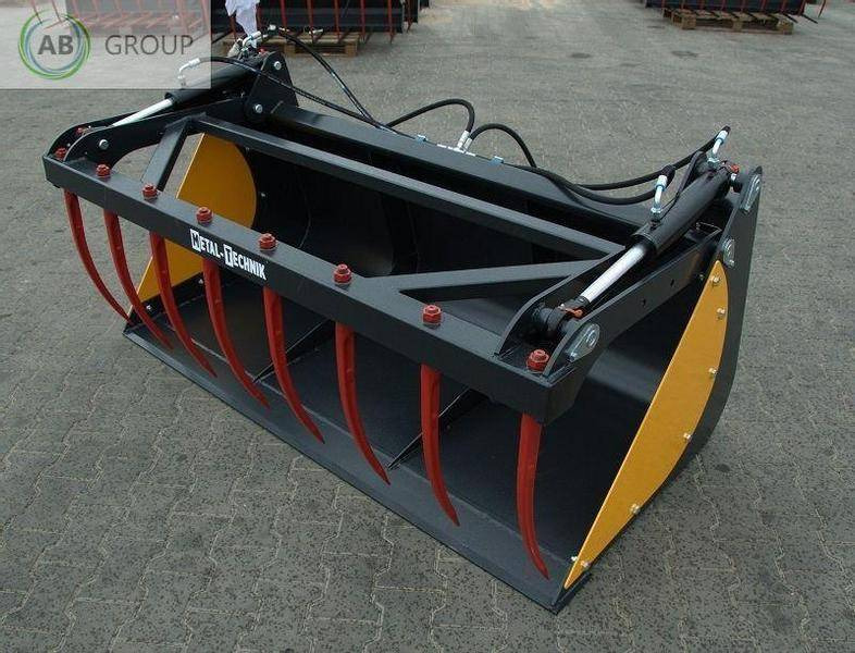 Metal-Technik crocodile bucket 1.8m, forged teeth - Loader bucket: picture 1 Metal-Technik crocodile bucket 1.8m, forged teeth - Loader bucket: picture 1