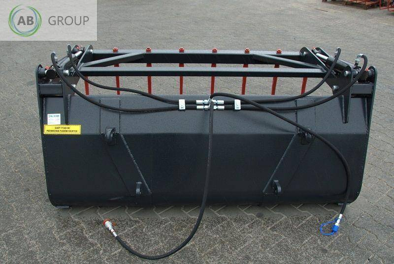 Metal-Technik crocodile bucket 1.8m, forged teeth - Loader bucket: picture 3 Metal-Technik crocodile bucket 1.8m, forged teeth - Loader bucket: picture 3