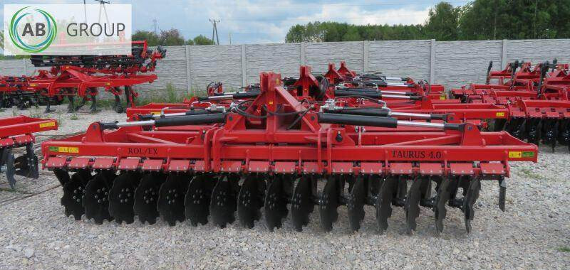 ROL-EX brona talerzowa składana hydraulicznie 4,0 m - Disc harrow: picture 3 ROL-EX brona talerzowa składana hydraulicznie 4,0 m - Disc harrow: picture 3