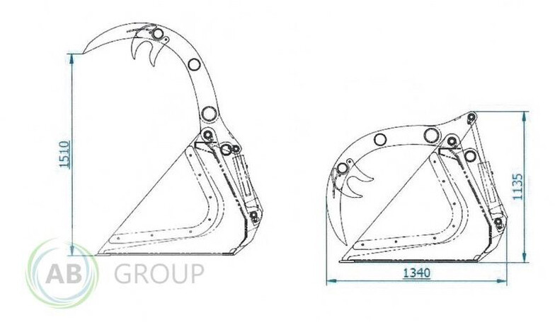 ArkMet szufla z dociskiem XXL A403.220, 2,2 m - Spare parts for Agricultural machinery: picture 1 ArkMet szufla z dociskiem XXL A403.220, 2,2 m - Spare parts for Agricultural machinery: picture 1