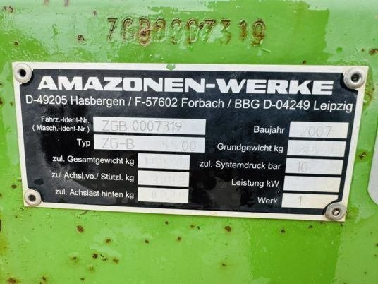 Amazone ZG-B PRECIS - Fertilizer spreader: picture 5 Amazone ZG-B PRECIS - Fertilizer spreader: picture 5