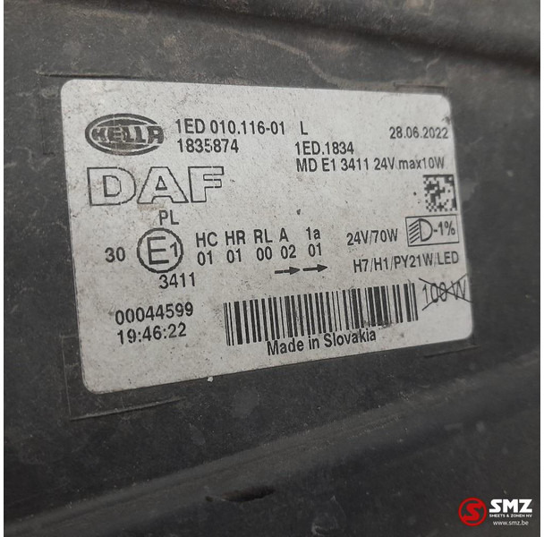 DAF Occ koplamp links DAF - Headlight for Truck: picture 3 DAF Occ koplamp links DAF - Headlight for Truck: picture 3