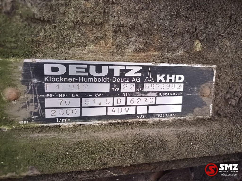 Deutz Occ motor F4L912 Deutz + hydrauliekpomp A4V56HW1.0 - Engine for Truck: picture 5 Deutz Occ motor F4L912 Deutz + hydrauliekpomp A4V56HW1.0 - Engine for Truck: picture 5