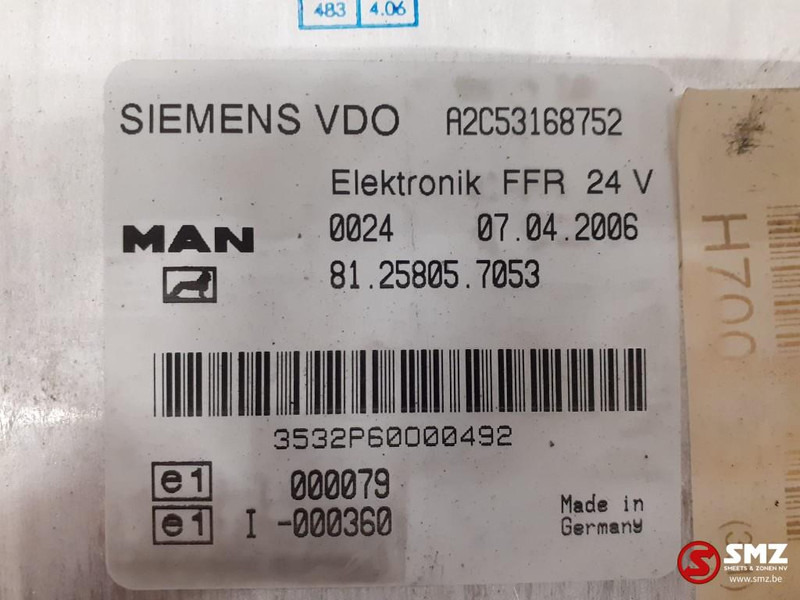 MAN Occ ECU FFR regeleenheid MAN - ECU for Truck: picture 2 MAN Occ ECU FFR regeleenheid MAN - ECU for Truck: picture 2