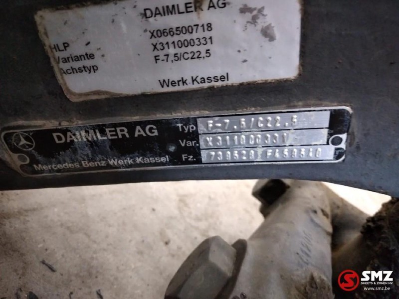 Mercedes-Benz Occ Stuuras / meeloopas Actros F7.5/C22.5 - Axle and parts for Truck: picture 5 Mercedes-Benz Occ Stuuras / meeloopas Actros F7.5/C22.5 - Axle and parts for Truck: picture 5
