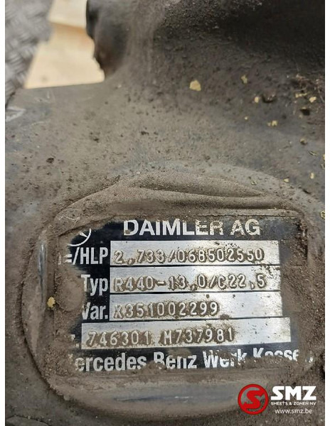 Mercedes-Benz Occ differentiëel R440-13,0/C22,5 i:2,733 Mercedes - Differential gear for Truck: picture 5 Mercedes-Benz Occ differentiëel R440-13,0/C22,5 i:2,733 Mercedes - Differential gear for Truck: picture 5