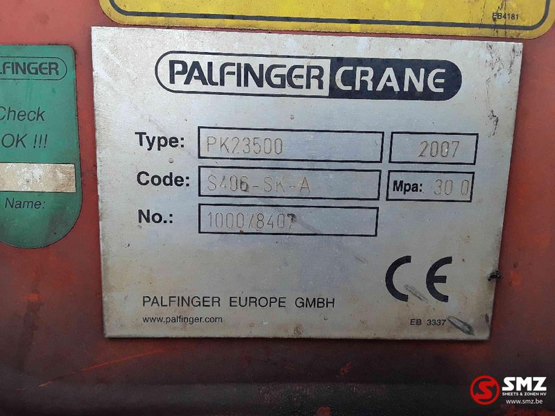 Boom Palfinger Occ Autolaadkraan Palfinger PK23500: picture 8