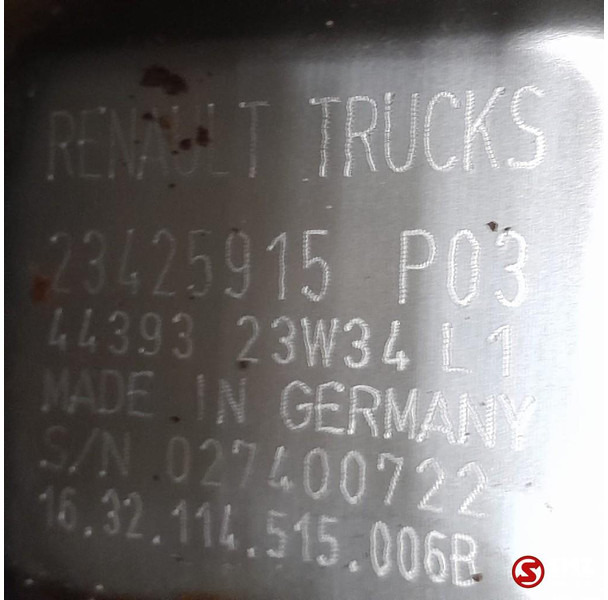 Renault Occ katalysator Euro 6 Renault - Catalytic converter for Truck: picture 5 Renault Occ katalysator Euro 6 Renault - Catalytic converter for Truck: picture 5