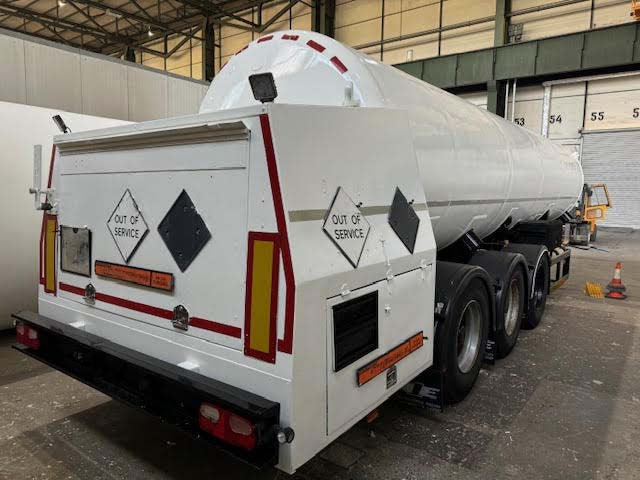 CRYOLOR Gas tank semi-trailer cryogenic used for nitrogen, argon, oxygen, LIN, LOX, LAR. - Tank semi-trailer: picture 3 CRYOLOR Gas tank semi-trailer cryogenic used for nitrogen, argon, oxygen, LIN, LOX, LAR. - Tank semi-trailer: picture 3