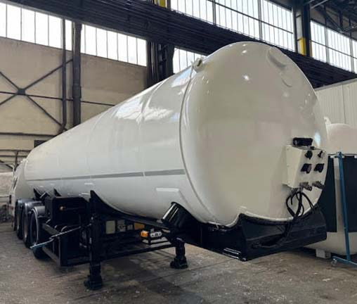 CRYOLOR Gas tank semi-trailer cryogenic used for nitrogen, argon, oxygen, LIN, LOX, LAR. - Tank semi-trailer: picture 1 CRYOLOR Gas tank semi-trailer cryogenic used for nitrogen, argon, oxygen, LIN, LOX, LAR. - Tank semi-trailer: picture 1