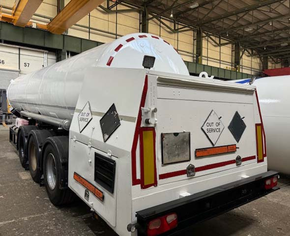 CRYOLOR Gas tank semi-trailer cryogenic used for nitrogen, argon, oxygen, LIN, LOX, LAR. - Tank semi-trailer: picture 4 CRYOLOR Gas tank semi-trailer cryogenic used for nitrogen, argon, oxygen, LIN, LOX, LAR. - Tank semi-trailer: picture 4