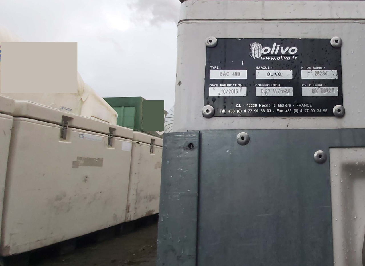 Dry ice containers used for dry ice (Trockeneis) boxes - Swap body - box: picture 4 Dry ice containers used for dry ice (Trockeneis) boxes - Swap body - box: picture 4