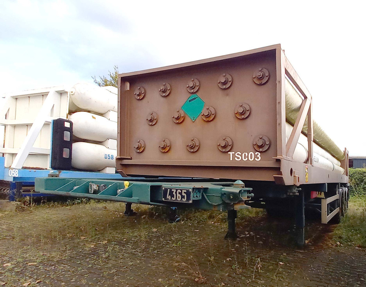 FRUEHAUF Gas tank tube semi-trailer used for compressed helium, hydrogen, Wasserstoff - Tank semi-trailer: picture 2 FRUEHAUF Gas tank tube semi-trailer used for compressed helium, hydrogen, Wasserstoff - Tank semi-trailer: picture 2