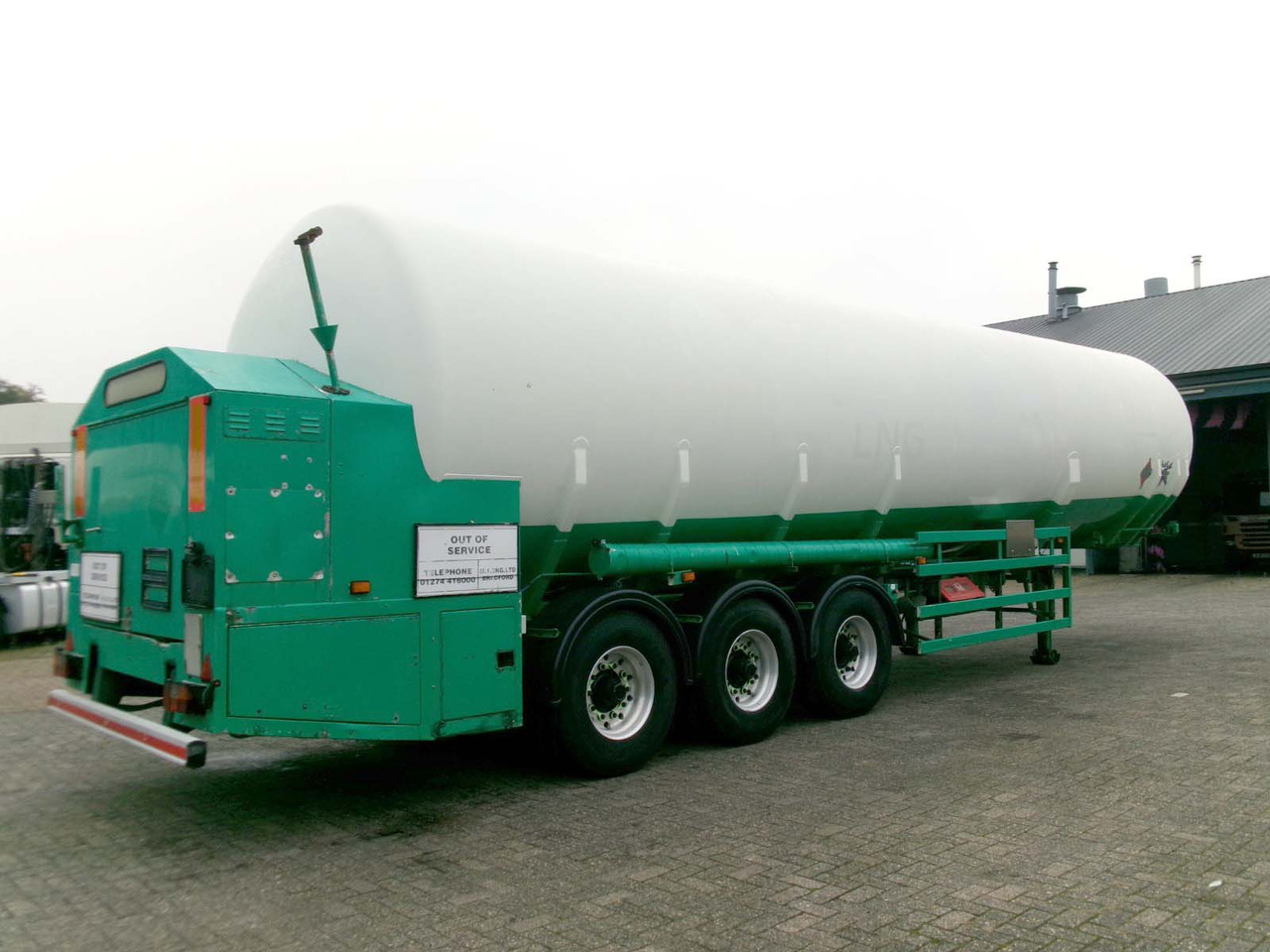 M1 Engineering LNG Methan Methane Gas Cryogenic - Tank semi-trailer: picture 3 M1 Engineering LNG Methan Methane Gas Cryogenic - Tank semi-trailer: picture 3