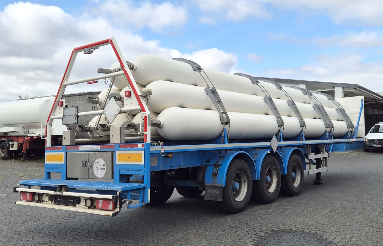 MAFA Gas tank tube semi-trailer used for compressed helium, hydrogen, Wasserstoff, methane, CNG - Tank semi-trailer: picture 3 MAFA Gas tank tube semi-trailer used for compressed helium, hydrogen, Wasserstoff, methane, CNG - Tank semi-trailer: picture 3