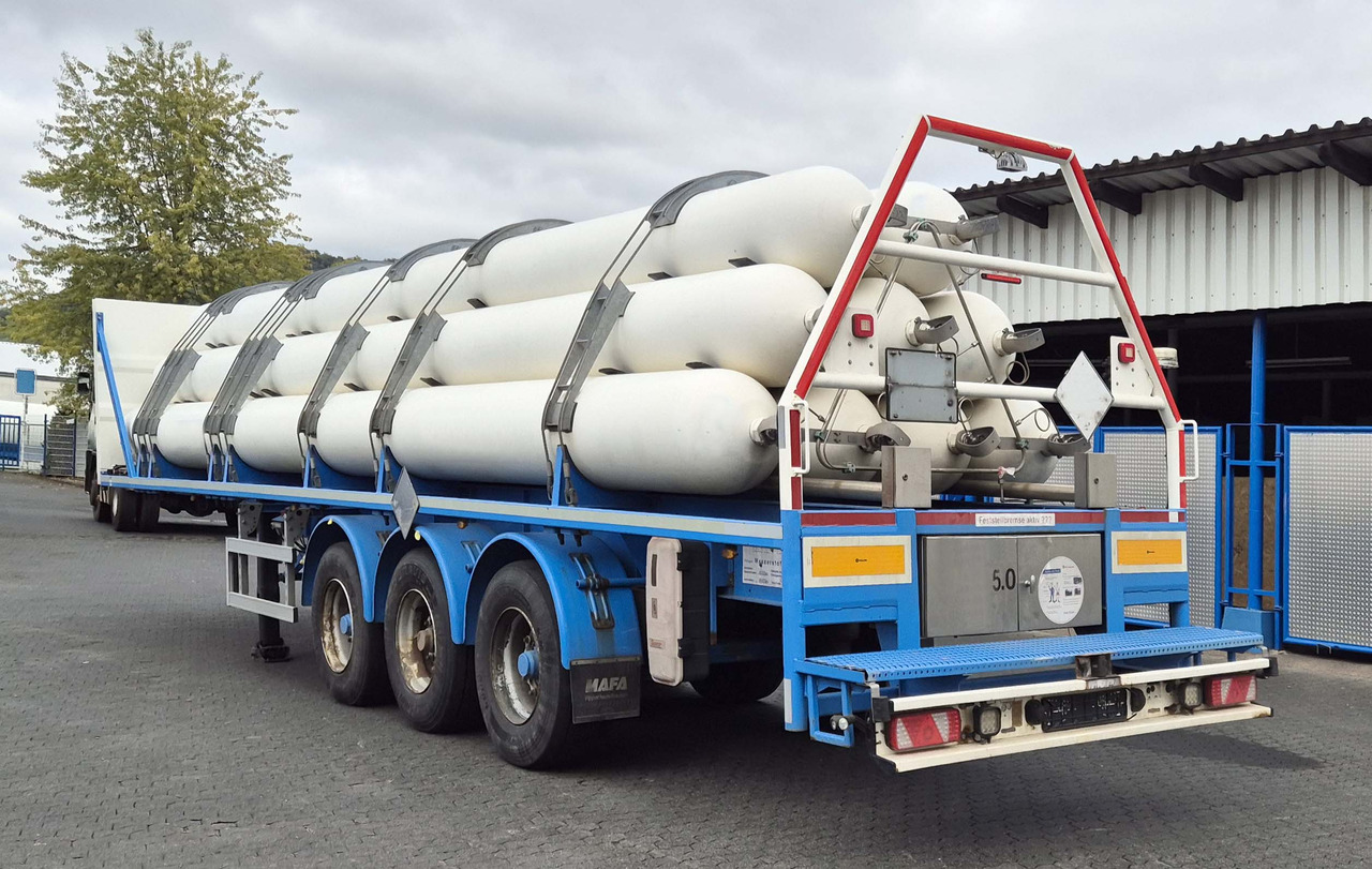 MAFA Gas tank tube semi-trailer used for compressed helium, hydrogen, Wasserstoff, methane, CNG - Tank semi-trailer: picture 4 MAFA Gas tank tube semi-trailer used for compressed helium, hydrogen, Wasserstoff, methane, CNG - Tank semi-trailer: picture 4