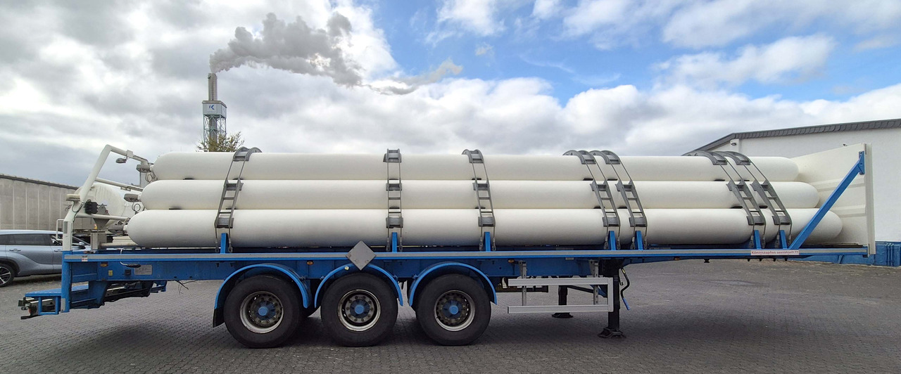 MAFA Gas tank tube semi-trailer used for compressed helium, hydrogen, Wasserstoff, methane, CNG - Tank semi-trailer: picture 5 MAFA Gas tank tube semi-trailer used for compressed helium, hydrogen, Wasserstoff, methane, CNG - Tank semi-trailer: picture 5
