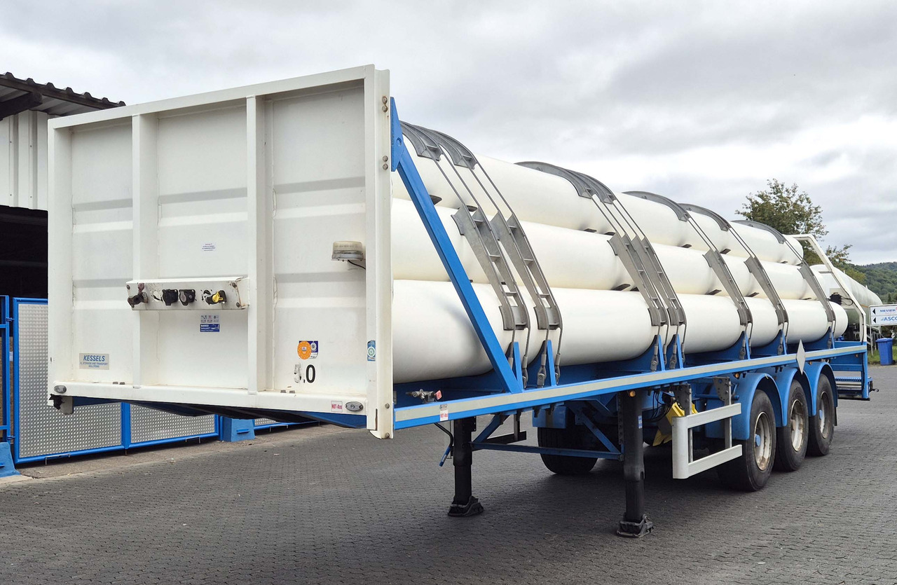 MAFA Gas tank tube semi-trailer used for compressed helium, hydrogen, Wasserstoff, methane, CNG - Tank semi-trailer: picture 2 MAFA Gas tank tube semi-trailer used for compressed helium, hydrogen, Wasserstoff, methane, CNG - Tank semi-trailer: picture 2