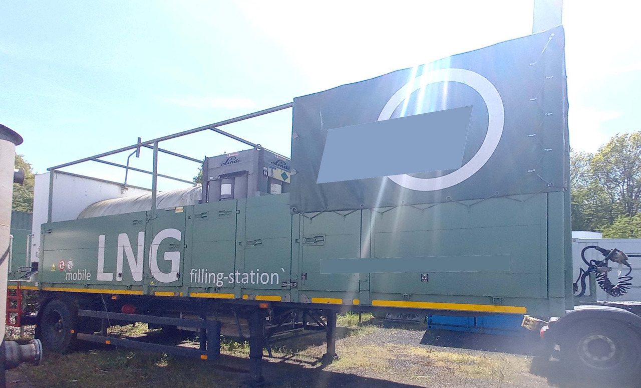 Messer Griesheim Gas tank semi-trailer used for LNG/CNG mobile filling station Methan Gas Cryogenic - Tank semi-trailer: picture 1 Messer Griesheim Gas tank semi-trailer used for LNG/CNG mobile filling station Methan Gas Cryogenic - Tank semi-trailer: picture 1