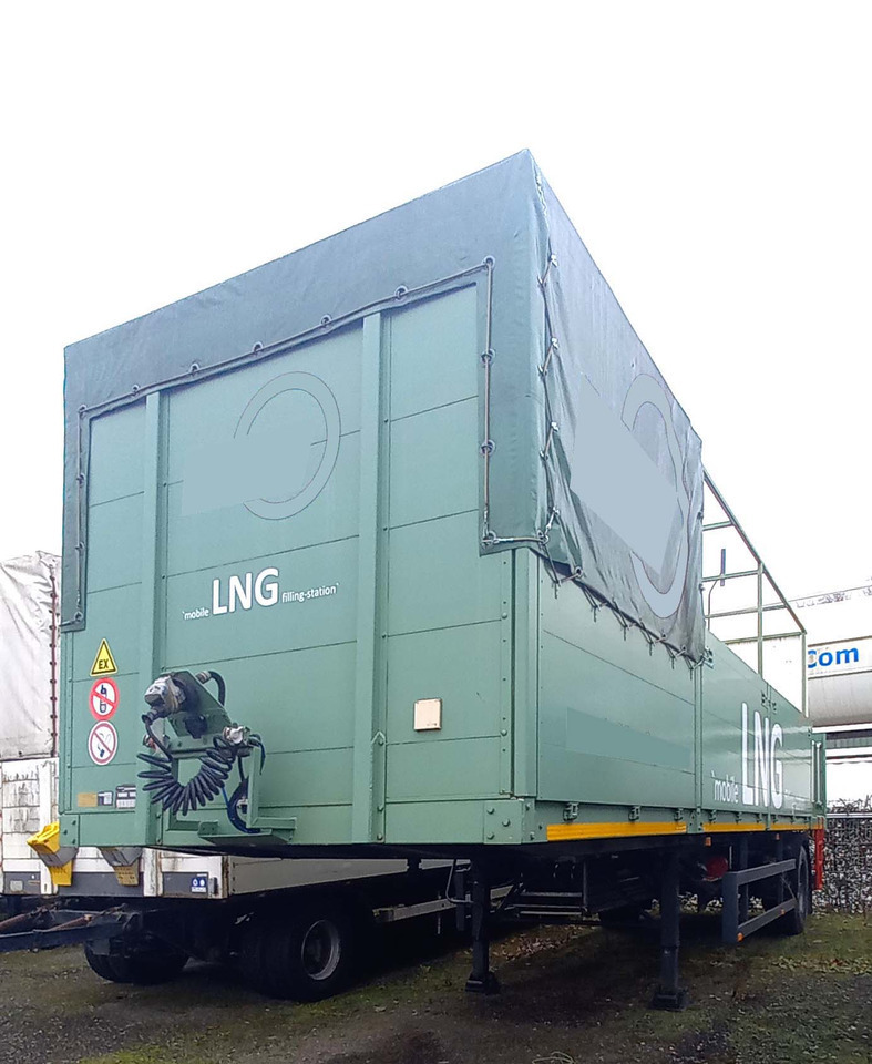 Messer Griesheim Gas tank semi-trailer used for LNG/CNG mobile filling station Methan Gas Cryogenic - Tank semi-trailer: picture 2 Messer Griesheim Gas tank semi-trailer used for LNG/CNG mobile filling station Methan Gas Cryogenic - Tank semi-trailer: picture 2