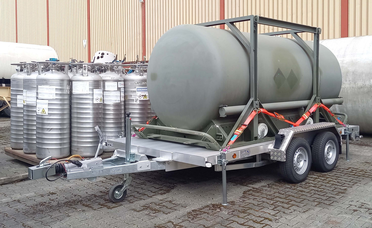 New Aurepa ADR Trailer tank nitrogen, oxygen, argon, gas, cryogenics CRYOBASE tanker - Tank trailer: picture 1 New Aurepa ADR Trailer tank nitrogen, oxygen, argon, gas, cryogenics CRYOBASE tanker - Tank trailer: picture 1