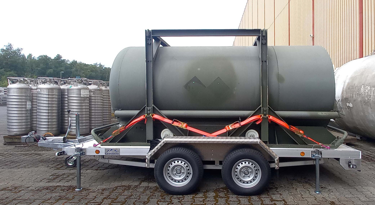 New Aurepa ADR Trailer tank nitrogen, oxygen, argon, gas, cryogenics CRYOBASE tanker - Tank trailer: picture 2 New Aurepa ADR Trailer tank nitrogen, oxygen, argon, gas, cryogenics CRYOBASE tanker - Tank trailer: picture 2